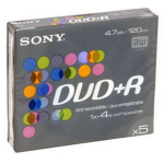 SONY DVD+R 4.7GB/120min
