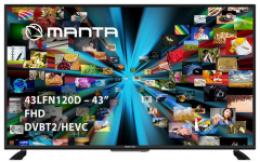 MANTA TV 43LFN120D 43'' FHD DVB-C/T2